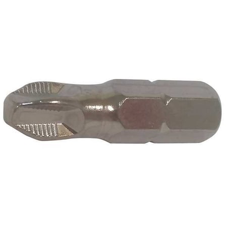 Insert Bit SAE 1/4" Hex #2/#2 1" PK2 Type 906640 PR by USA Value Brand Screwdriver Bits