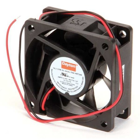 2-3/8" Square Axial Fan 12VDC by Dayton in US
