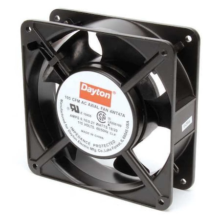 4-11/16" Square Axial Fan 115VAC Model 4WT47 by Dayton in US