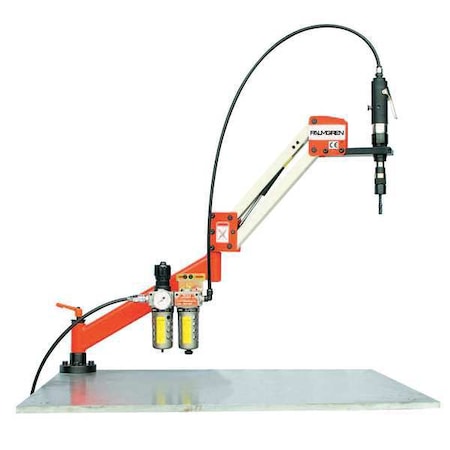 Air Tapping Arm 700 rpm 16 ft. lb. 43 In by USA Palmgren Pneumatic Tapping Tools