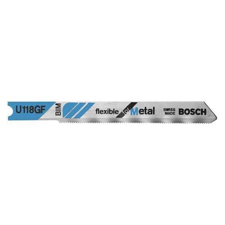 Jigsaw Blade U Shank 2 3/4 In. L PK5 by USA Bosch Power Jig Saw Blades
