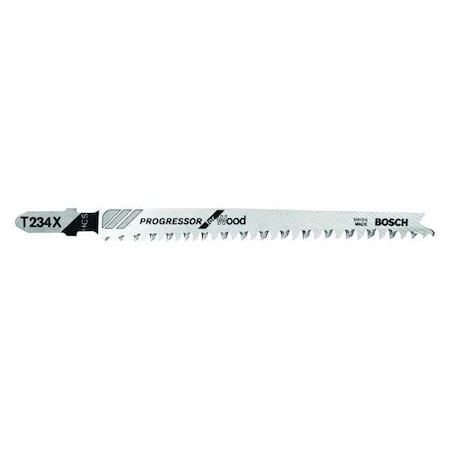 Jigsaw Blade T Shank 4 1/2 In. L PK3 by USA Bosch Power Jig Saw Blades