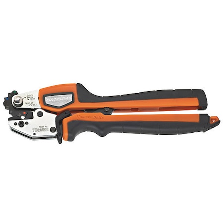 Ratchet Crimper 10 to 2 AWG 10 1/2" L by USA Sta Kon Cable & Wire Crimping Tools