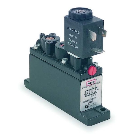 Solenoid Air Control Valve 1/4 In 12VDC Type A249SS 012 D by USA ARO Pneumatic Solenoid Air Control Valves