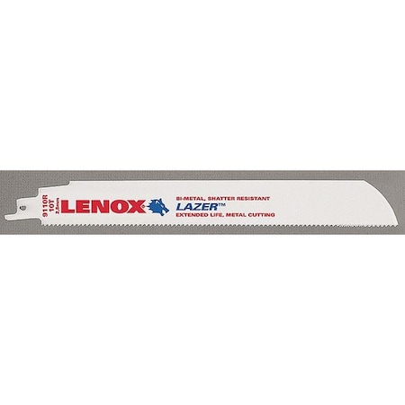 9" L Reciprocating Saw Blade 5 pk. Type 201769110R by USA Lenox Reciprocating Power Saw Blades