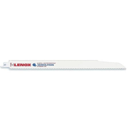 12" L Bi Metal Reciprocating Saw Blade 5 pk. Type 20373106R5 by USA Lenox Reciprocating Power Saw Blades