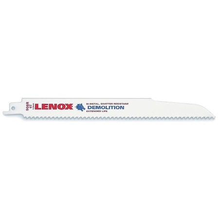 7/8 In. W Reciprocating Saw Blade 5 pk. Type 20371966R5 by USA Lenox Reciprocating Power Saw Blades