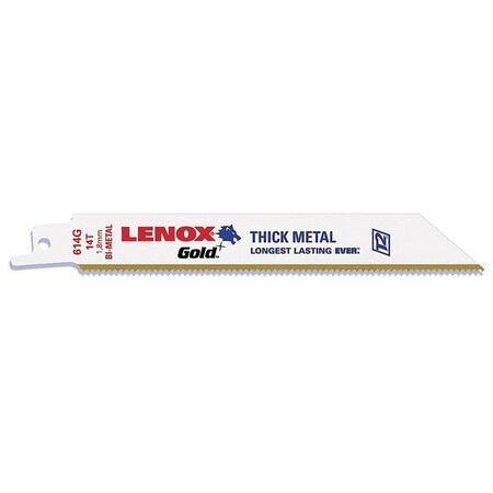 3/4" W Reciprocating Saw Blade 25 pk. Type 21081B614GR by USA Lenox Reciprocating Power Saw Blades