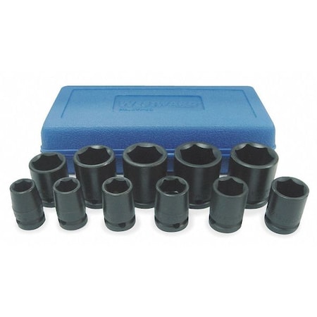 Impact Socket Set 1/2" Dr 11 pc Type 4YP63 by USA Westward Socket Sets