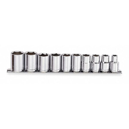 Socket Set SAE 1/2 in. Dr 10 pc by USA Westward Socket Sets