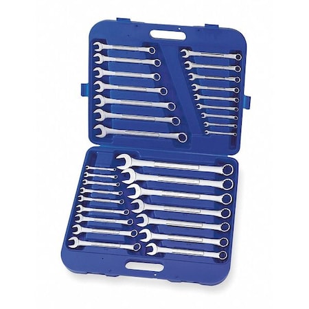 Combo Wrench Set 1/4 1 1/8in 7 24mm 32Pc Type 4YR25 by USA Westward Combination Wrench Sets