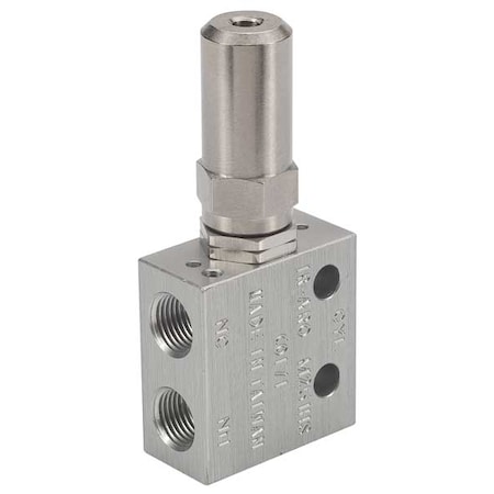 Pilot Air Valve 3 Way 2 Pos 1/8 NPT by USA ARO Pneumatic Pilot Air Control Valves