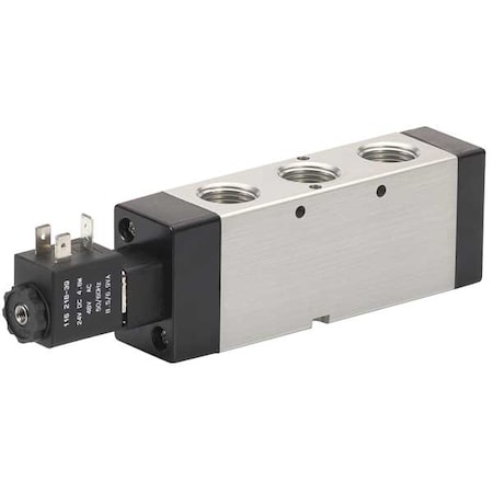 Solenoid Air Control Valve 1/2 In 24VDC Type M254SS 024 D by USA ARO Pneumatic Solenoid Air Control Valves