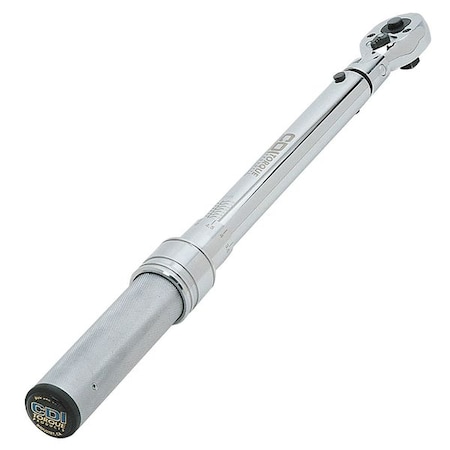 Torque Wrench 1/2"Dr 20 150 ft. lb. 19"L by USA CDITorque Products Micrometer Torque Wrenches