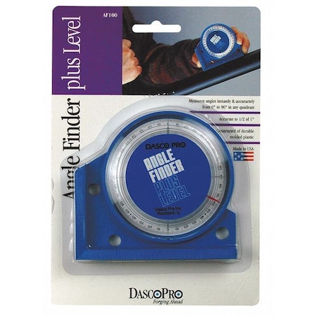 Angle Finder 0 90 Deg 4 In Base by USA Dasco Pro Angle Pitch & Slope Locators