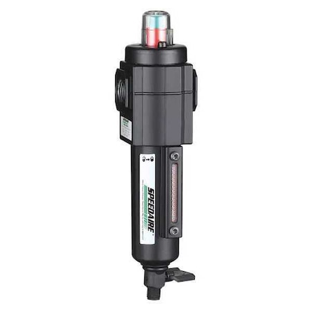 Coalescing Filter 1/4 In. NPT 250 psi by USA Speedaire Pneumatic Modular FRL Accessories