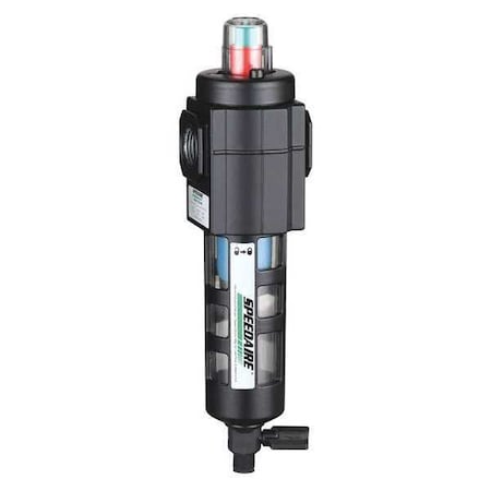 Coalescing Filter 3/8 In. NPT 150 psi by USA Speedaire Pneumatic Modular FRL Accessories