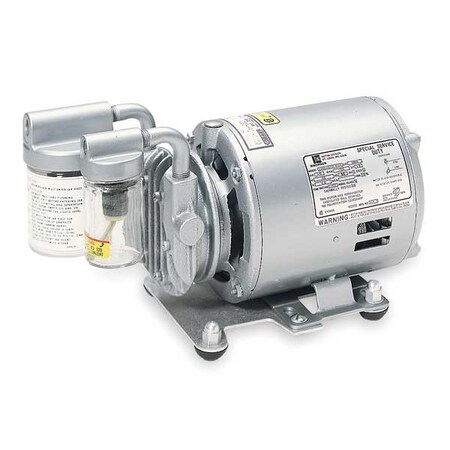 Pump Vacuum 1/6 HP by USA Gast Rotary Vane Compressors/Vacuum Pumps