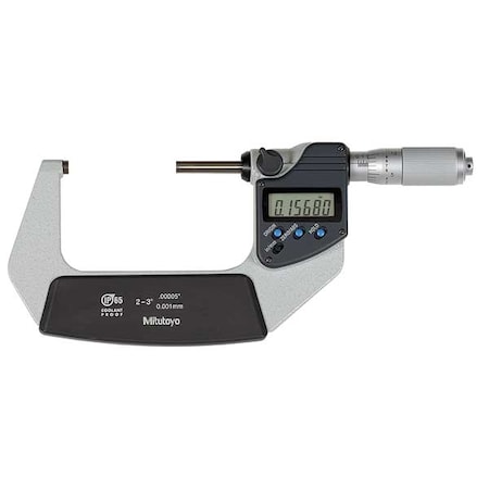 Electronic Micrometer 2 to 3/50 to 76 by USA Mitutoyo Micrometers