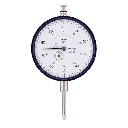 Dial Indicator 0 to 1 In 0 100 Type 3416S by USA Mitutoyo Precision Measuring Dial Indicators