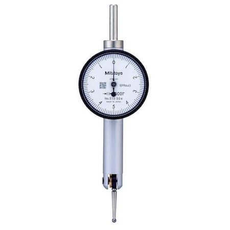 Dial Test Indicator Vert 0 to 0.100 In by USA Mitutoyo Precision Measuring Dial Indicators