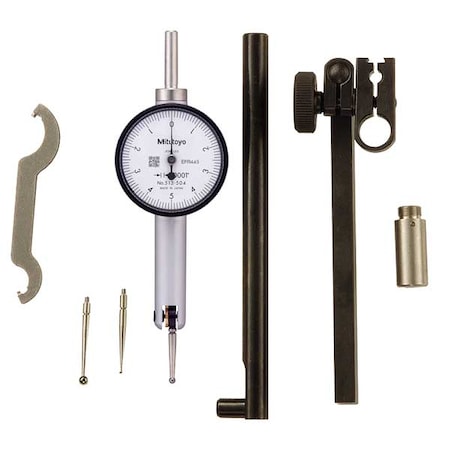 Test Indicator Set Swl Hd 0 to 0.100 In by USA Mitutoyo Precision Measuring Dial Indicators