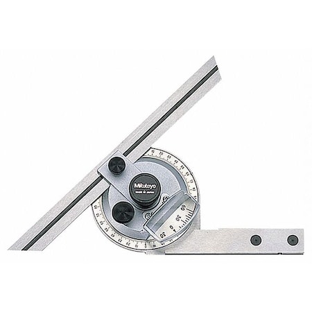 Universal Bevel Protractor 6 In by USA Mitutoyo Precision Measuring Protractors