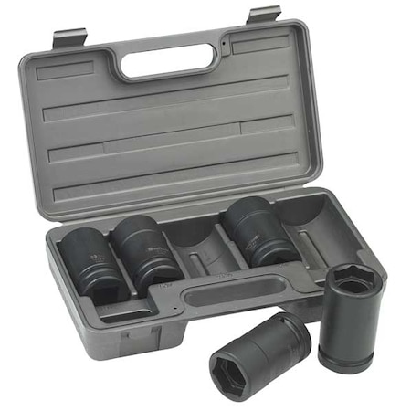 Budd Wheel Socket Set 1 in. Dr 5 pc by USA OTC Socket Sets
