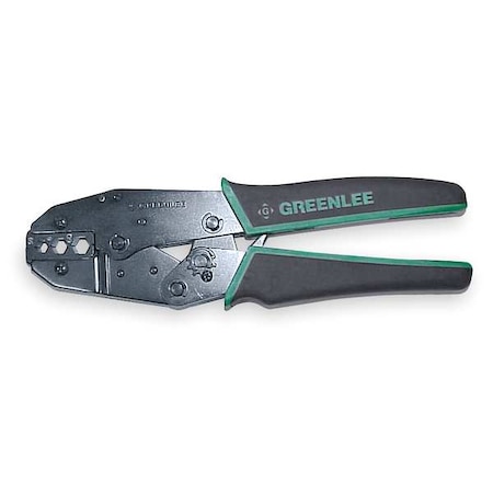 Ratchet Crimper RG 59 RG 6 9" L by USA Greenlee Cable & Wire Crimping Tools