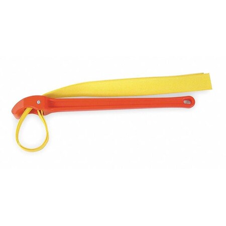 Strap Wrench 5 1/4 In Dia Cap by USA Ridgid Chain Wrenches