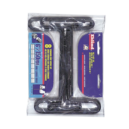Hex Key Set Pieces 8 M5 Type 35198 by USA Eklind Hex Key Sets