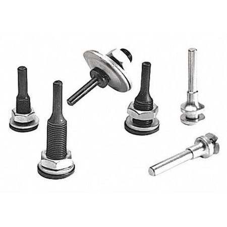 Drive Arbor with Threaded Shaft 3/4 in.L by USA Brush Research Drive Arbors