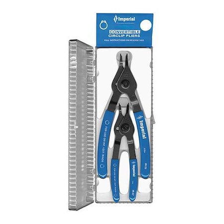 Retaining Ring Plier Set 0 Deg. 2 pcs. Type 42R by USA Imperial Retaining & Lock Ring Pliers