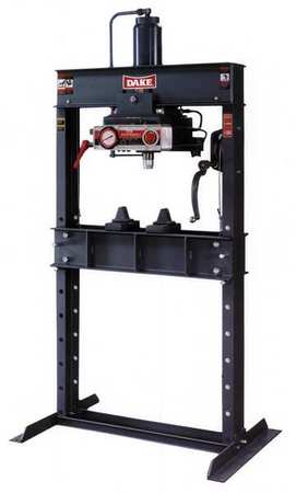 Hydraulic Press 75 t Air Pump Model 906275 by USA Dake Workholding Hydraulic Presses