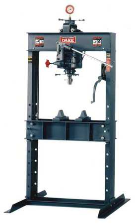 Hydraulic Press 25 t Manual Pump Model 907001 by USA Dake Workholding Hydraulic Presses