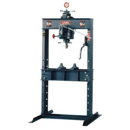 Hydraulic Press 50 t Manual Pump by USA Dake Workholding Hydraulic Presses