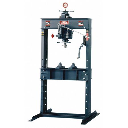 Dake Workholding Hydraulic Presses 75 t Manual Pump USA Supply