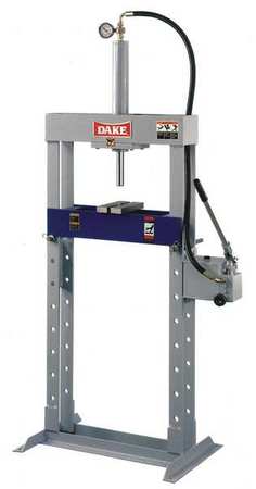 Hydraulic Press 20 t Manual Pump by USA Dake Workholding Hydraulic Presses