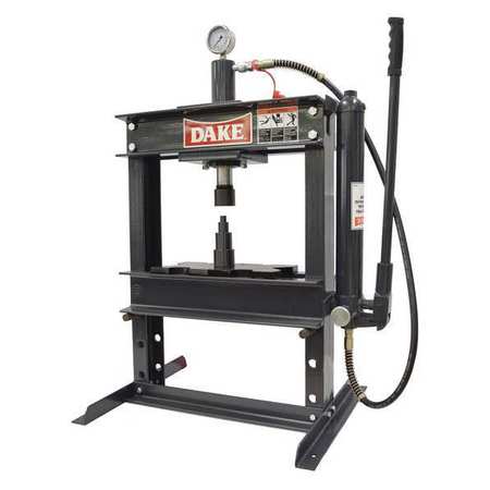 Hydraulic Press 10 t Manual Pump 36 In Model 972200 by USA Dake Workholding Hydraulic Presses