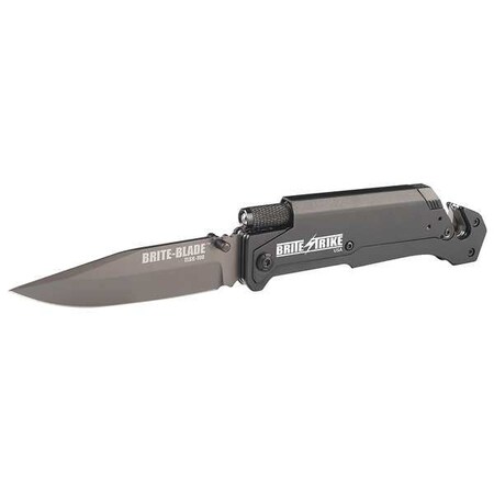 Survival Knife Straight Edge 8 5/8in.L by USA Brite Strike Multi tool Pliers