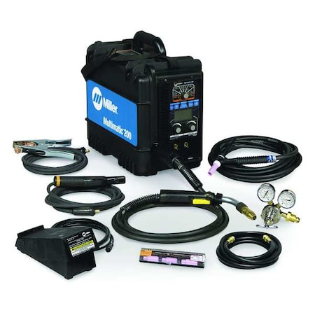 Multiprocess Welder Multimatic 200 Series 120/240 by USA Miller Multiprocess Welders