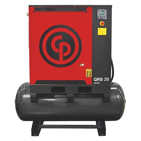 Rotary Screw Air Compressor 20HP 3Ph by USA Chicago Pneumatic Rotary Screw Air Compressors