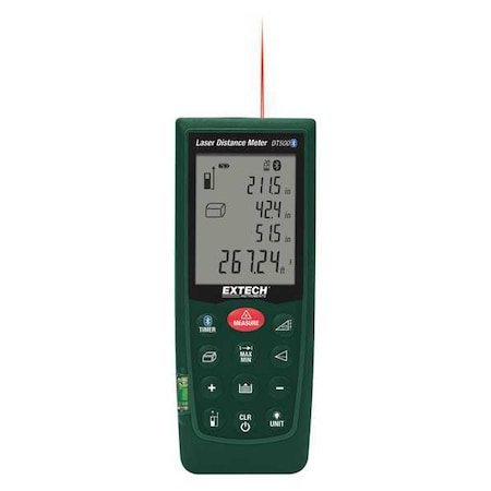 Laser Distance Meter with Bluetooth by USA Extech Distance Meters