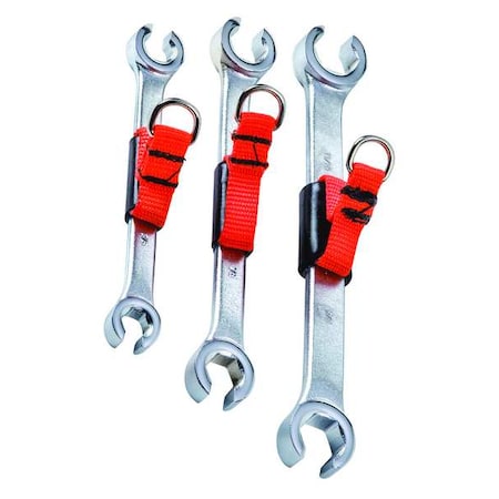 Flare Nut Wrench Set 3 Pieces 6 Pts by USA Proto Flare Nut Wrenches