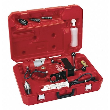 Magnetic Drill Press Kit 14 in. H by USA Milwaukee Magnetic Drill Presses