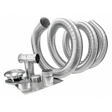Chimney Liner 6" x 25 ft. Flex by Ameri-Vent in US