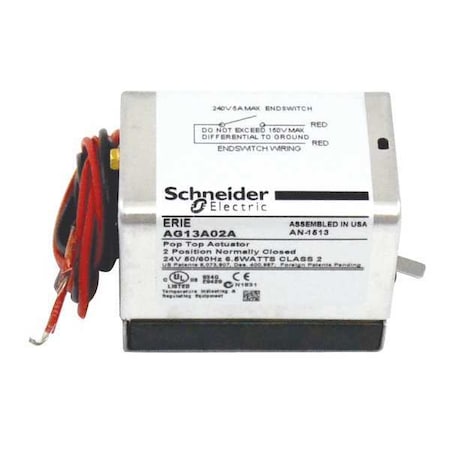 Normally Closed Actuator 24V End Switch by Erie in US