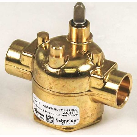 Valve Body 2 Way 2.5 CV 1/2 in. Sweat by Erie in US