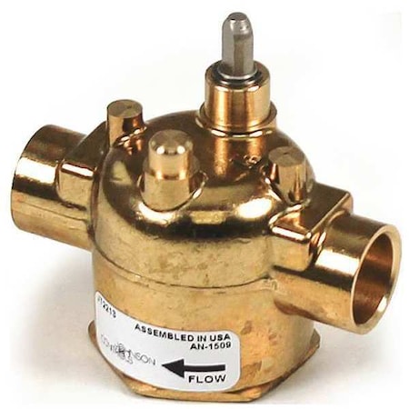 Valve Body 2 Way 1/2 in. Sweat by Erie in US