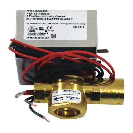 Valve 2 Way 3/4 in. with Actuator by Erie in US